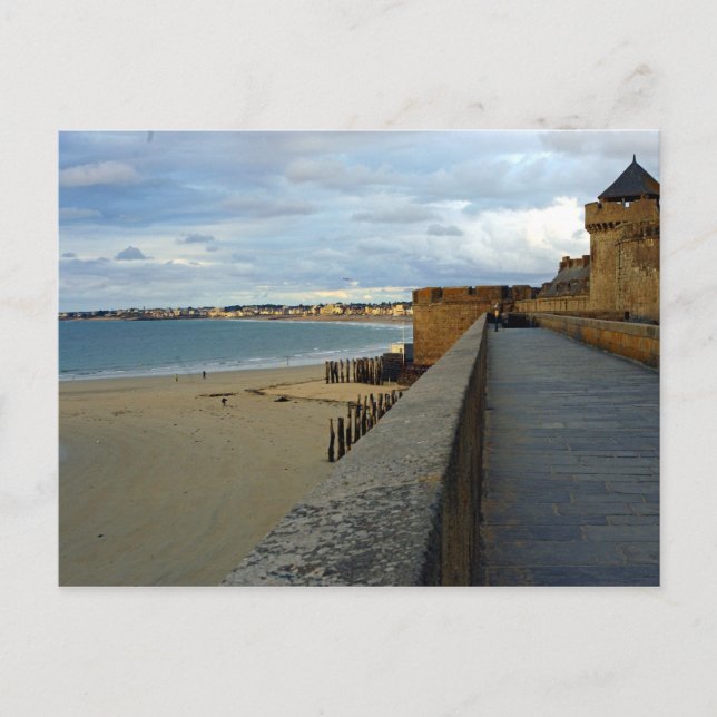 Saint Malo (Frankreich) Postcard Postkarte (Vorderseite)