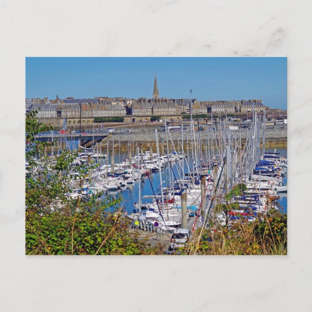Saint-Malo Postkarte (Vorderseite)