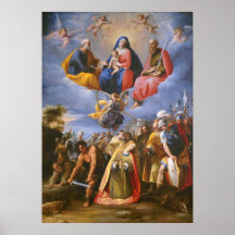 Saint Margaret, Cavaliere d'Arpino Kunstposter