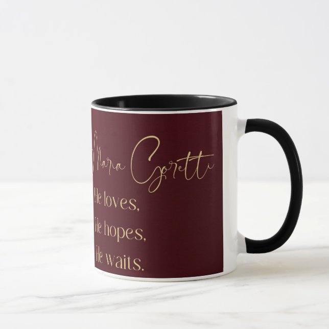 Saint Maria Goretti, katholische Saint-Coffee Tass Tasse (Rechts)