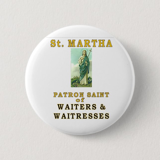 SAINT MARTHA BUTTON (Vorderseite)