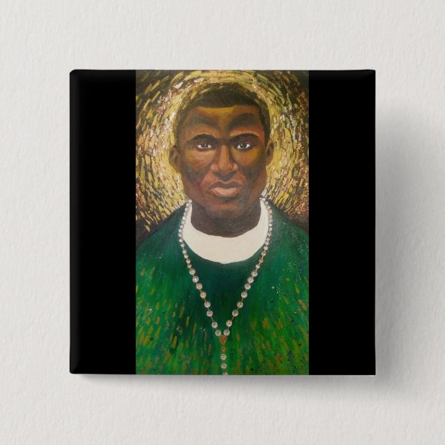 Saint Martin de Porres Button (Vorderseite)