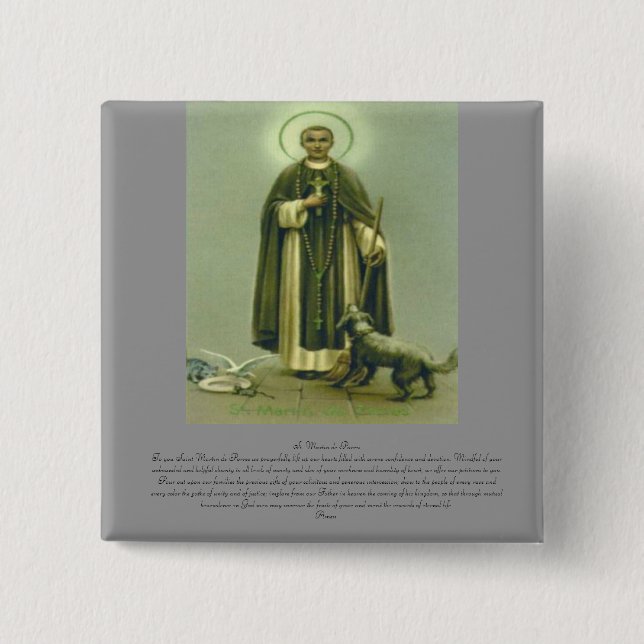Saint Martin Prayer Button (Vorderseite)