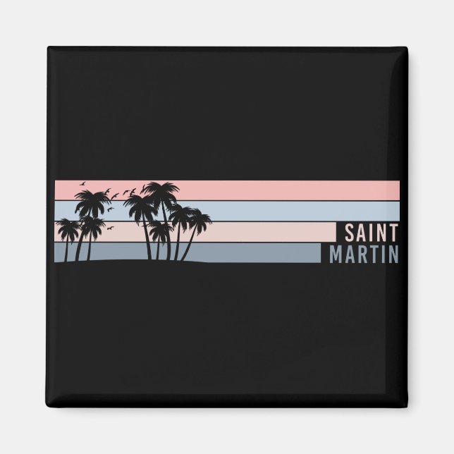 Saint Martin St Maarten Island Magnet (Vorne)