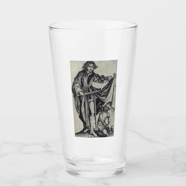 Saint Martin von Tours Glas (Vorderseite)