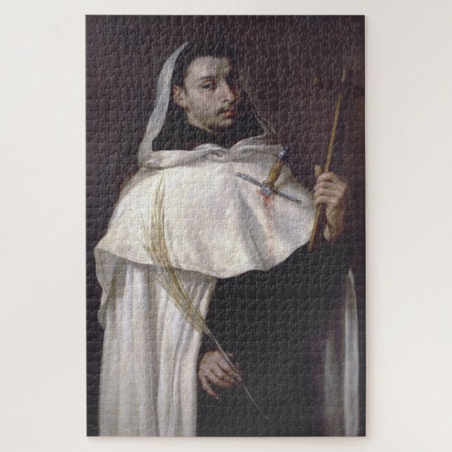 Saint Martyr Angelus von Jerusalem (Vertikal)