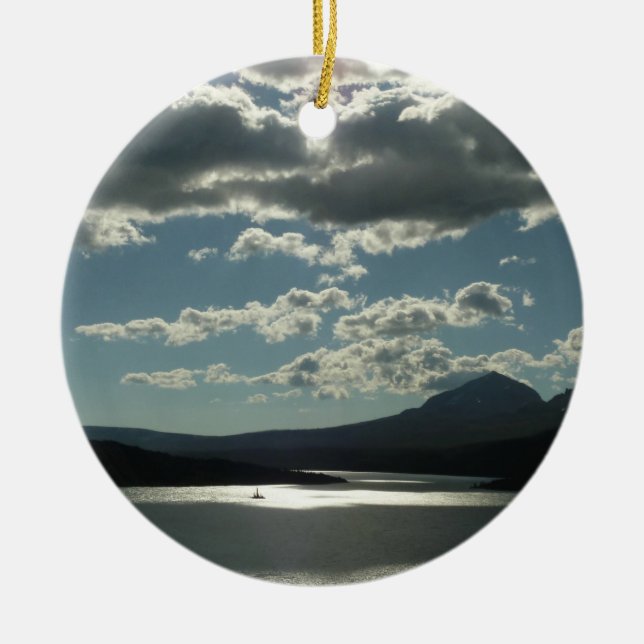 Saint Mary Lake I - Glacier National Park Keramikornament (Vorne)