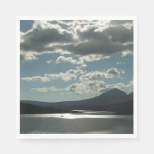 Saint Mary Lake I im Glacier-Nationalpark Serviette