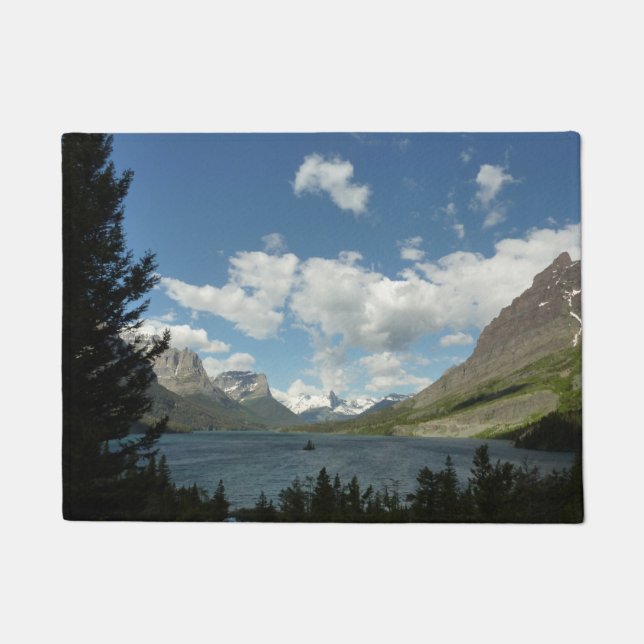 Saint Mary Lake II am Glacier National Park Fußmatte (Vorderseite)