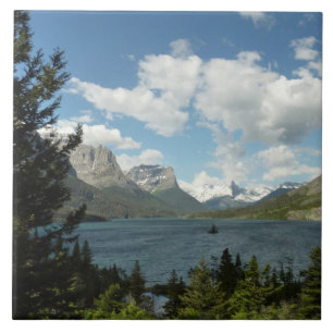Saint Mary Lake II im Glacier-Nationalpark Fliese