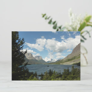 Saint Mary Lake II im Glacier-Nationalpark Karte