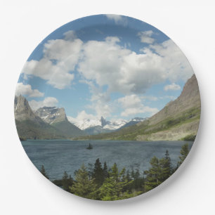 Saint Mary Lake II im Glacier-Nationalpark Pappteller