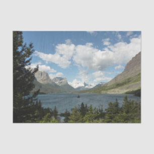 Saint Mary Lake II im Glacier-Nationalpark Seidenpapier