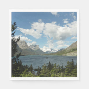 Saint Mary Lake II im Glacier-Nationalpark Serviette