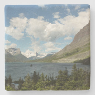Saint Mary Lake II im Glacier-Nationalpark Steinuntersetzer