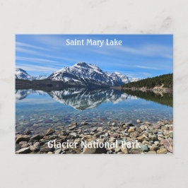 Saint Mary Lake Postkarte