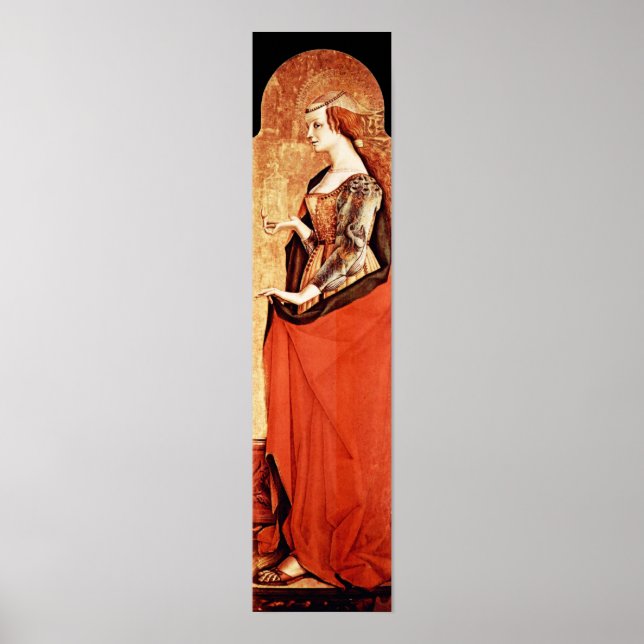 SAINT MARY MAGDALENE 2 Gold, rot Poster (Vorne)