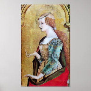 SAINT MARY MAGDALENE 2 Gold, rot Poster