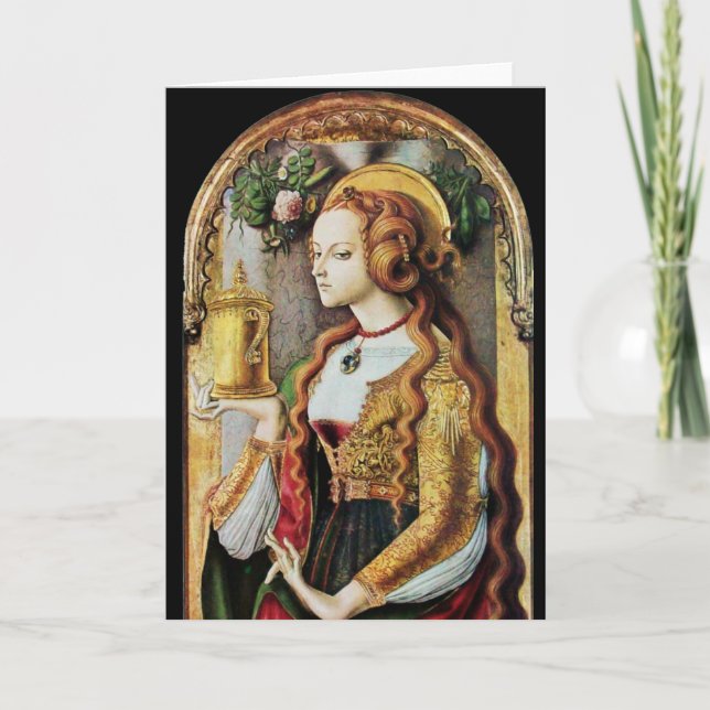 SAINT MARY MAGDALENE FEIERTAGSKARTE (Vorderseite)