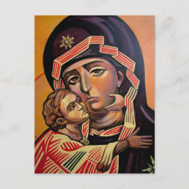Saint Mary Teotokos Postkarte