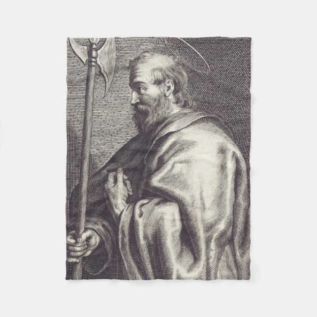Saint Matthew der Apostel Fleecedecke (Vorderseite)