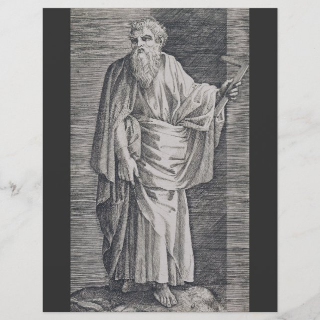 Saint Matthew der Apostel Flyer (Vorne)