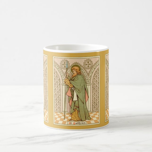 Saint Matthias l'apôtre (RLS 11) Café Mug 3 (Centre)