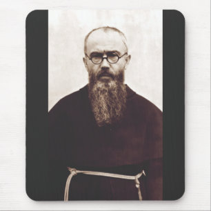 Saint Maximilian Kolbe polnischer katholischer Pri Mousepad