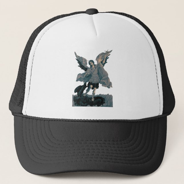Saint Michael Archangel 2 Truckerkappe (Vorderseite)