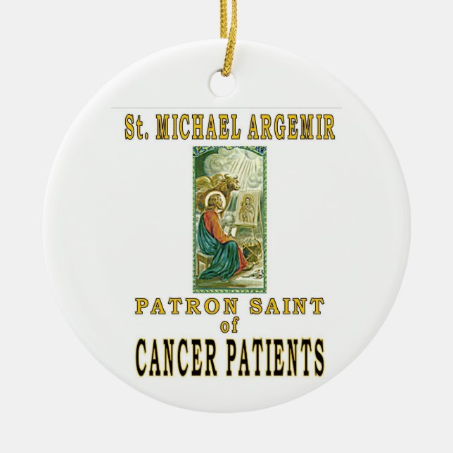 SAINT MICHAEL ARGEMIR KERAMIKORNAMENT (Vorne)