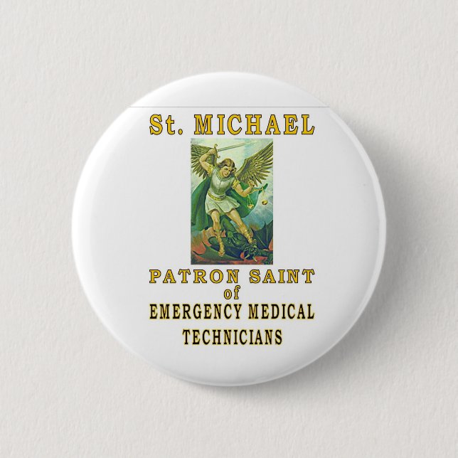 SAINT MICHAEL BUTTON (Vorderseite)