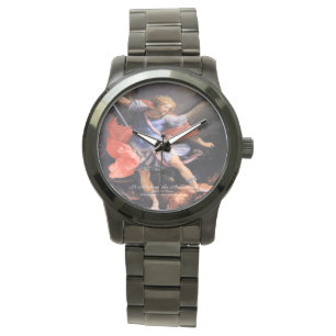 Saint Michael der Erzengel Armbanduhr