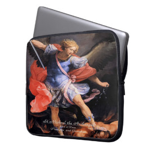 Saint Michael der Erzengel Laptopschutzhülle