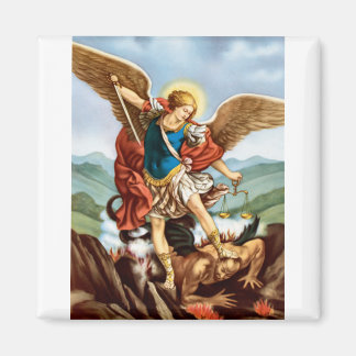 Saint Michael der Erzengel Magnet
