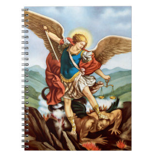 Saint Michael der Erzengel Notizblock