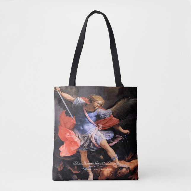 Saint Michael der Erzengel Tasche (Vorderseite)