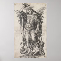 Saint Michael der Erzengel von Hans Holbein