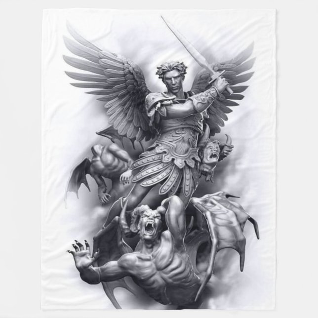 SAINT MICHAEL FLEECEDECKE (Vorderseite)
