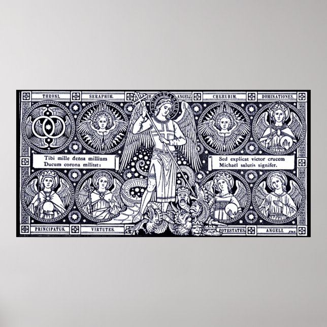 Saint Michael Poster (Vorne)