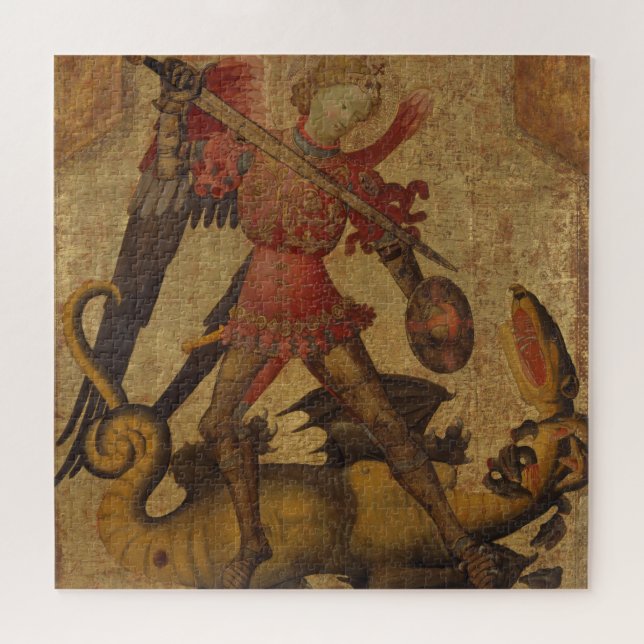Saint Michael und der Drache (Horizontal)