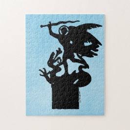 Saint Michael und Dragon