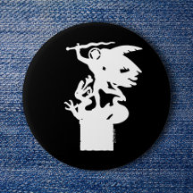 Saint Michael und Dragon (in Weiß)
