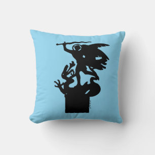Saint Michael und Dragon Kissen