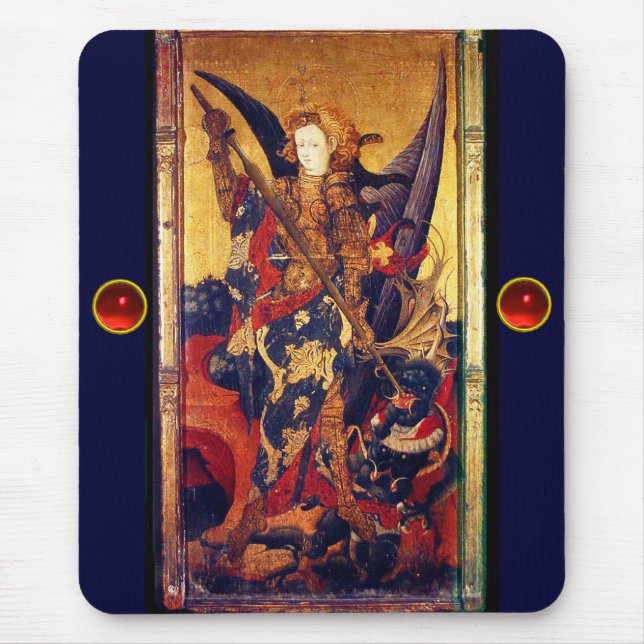 Saint Michael Vanquising the Devil Mousepad (Vorne)