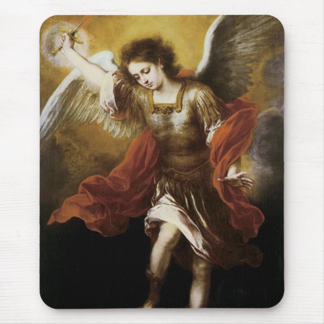 Saint Michael von Murillo Mousepad (Vorne)