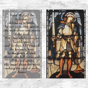 Saint Michael von Sir Edward Coley Burne-Jones