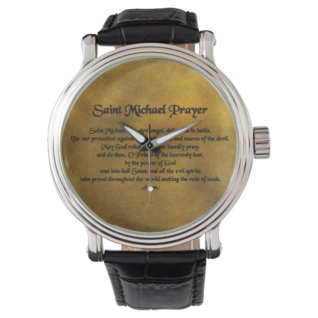 Saint Michael Watch Armbanduhr (Vorderseite)