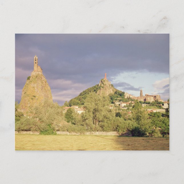 Saint Michel d'Aiguilhe, der Rocher Postkarte (Vorderseite)