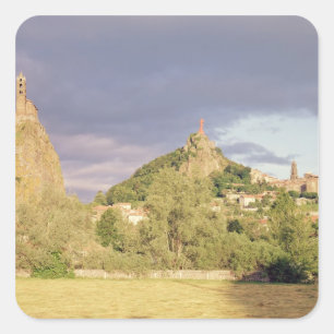 Saint Michel d'Aiguilhe, der Rocher Quadratischer Aufkleber