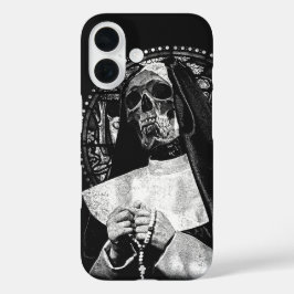 Saint of the Forsaken - Occult Streetwear Design iPhone 16 Hülle